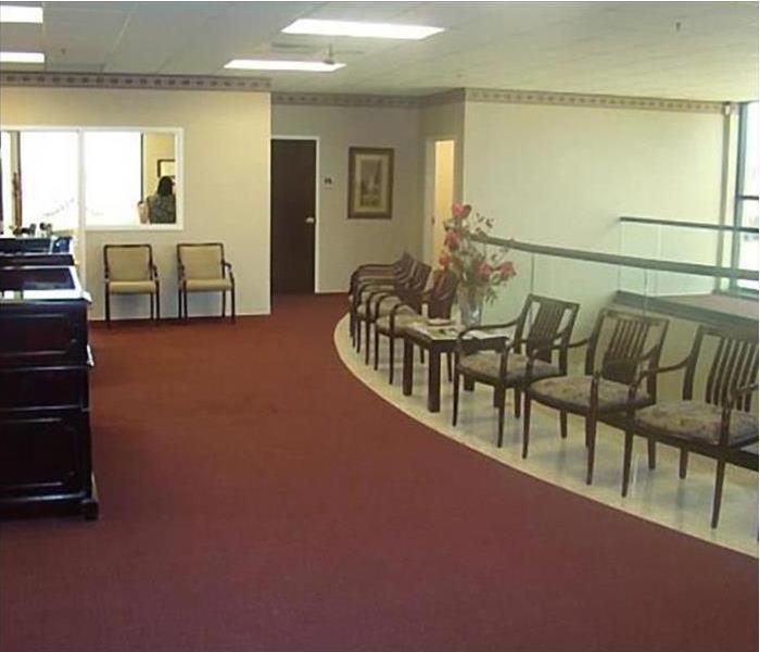 Same Waiting Room Looking Clean, Dry, and Organized.